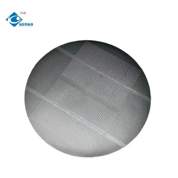 1.2W Semi-Flexible Solar Panels ZW-Dia124-PET Portable Solar Energy Systems