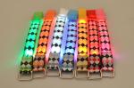 Nylon Fabric Armband LED Flashing leggings warning light band For Night Running