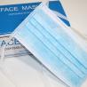 Buy cheap Disposable String tie-on on the back 3ply protective surgical non woven face from wholesalers