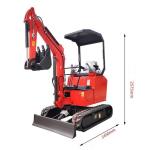 Revolutionizing Farm Work with a 3.5 Ton Mini Excavator Hydraulic Wheel