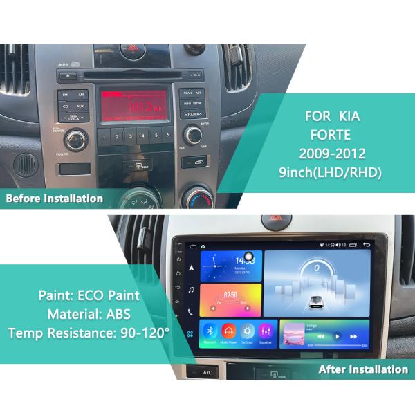 Yuecai Touch Screen Display Ips/Qled/2k Car Dvd Player Gps Navigation System Head Unit For KIA FORTE2009-2012
