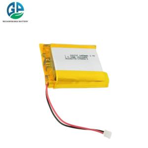 Wholesale High Discharge 30C Max60C Li Ion Batteries 103737 3.7v 1400mah Rechargeable Lithium Ion Li-Polymer Battery from china suppliers