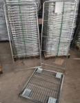 Two Side Logistics Demountable Foldable Zinc Surface Treatment