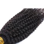 Deep Curly Brazilian Human Hair Bundles Natural Black Color Free Sample No