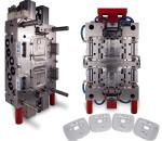 Custom Precision Injection Mould For Complex PC / POM / PA6 Plastic Parts