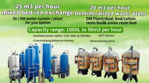 Wholesale Demineralized Water Filter Demineralized Water Treatment Plant Dm Water Plant from china suppliers