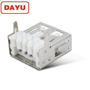 Wholesale Right Angle Type Micro Usb Female Connector , DIP 4P Mini Usb Female Connector from china suppliers