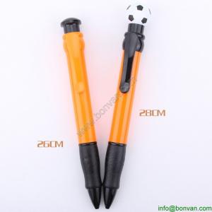 Wholesale gift pen,big size giant ball pen for promotional use,gumbo promotional pen from china suppliers