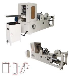 Wholesale Xinyun Adsorption Napkin Tissue Paper Making Machine Vacuum Folding L Folding from china suppliers