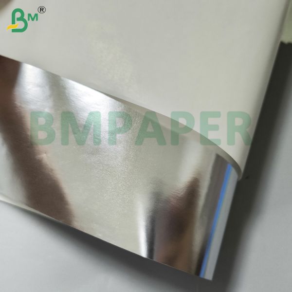 Silver Metallic Beverage / Beer Label Paper Roll Paper - Based Label Paper