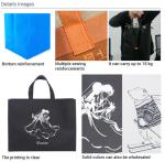 Spunbond Non Woven Bag Environmental Regeneration Foldable Customizable with