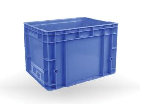 Wholesale 400*300mm Attached Lid 25kg Euro Stacking Containers from china suppliers