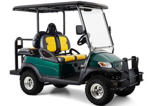 Wholesale Tourist Multi Passenger Golf Carts , Off Road Golf Carts With Big Steel Front Bumper from china suppliers