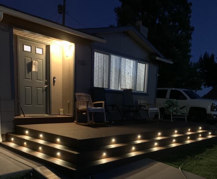 IP67 Waterproof Flat Surface 1w Mini Recessed Lights