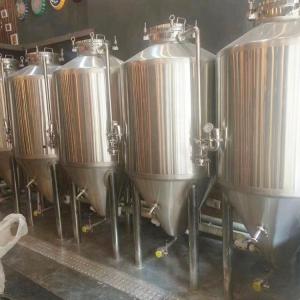China 220V/110V CE ISO TUV Vertical Type Automatic Beer Brewing System for Food Shop on sale