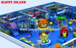 Day Care Centre Indoor Jungle Gym , Indoor Preschool Playground Equipment For