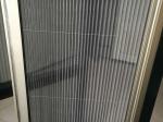 Grey Pleated Window Mosquito Net Plissed Screen 20mm