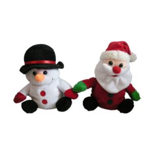 Wholesale 16cm 6.3in Snowman Stuffed Animal Long Message Recordable Stuffed Animals from china suppliers