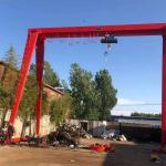 6-9M/Min Lifting Speed Box Girder Crane Electric Gantry Overhead Crane For Plant