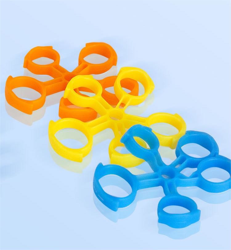 Non-Toxic Silicone Finger Stretcher Silicone Grip Device Finger Exercise Stretcher