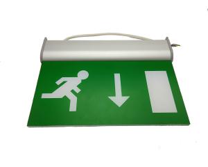 Wholesale Rechargeable Battery Operated Double Sided Exit Signs LED Emergency Light from china suppliers