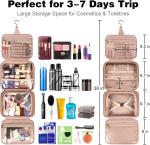 Large Hanging Waterproof Bathroom Cosmetic Toiletries Full Sized Container