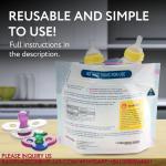 MICROWAVE STERILIZER BAG Recyclable Travel Baby Bottle Cleaner Microwave