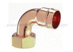 Copper Straight Tap Connector , 15mm To 22mm Flexible Tap Connector With