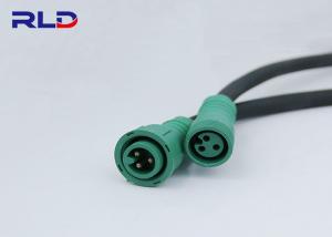 Wholesale Circular Thread IP68 Waterproof Electrical Cable Connector 2P 3P Male Female Connector from china suppliers