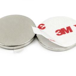 Wholesale Permanent Magnet disc NdFeB Neodymium Disc Magnets self-adhesive 3M magnets from china suppliers