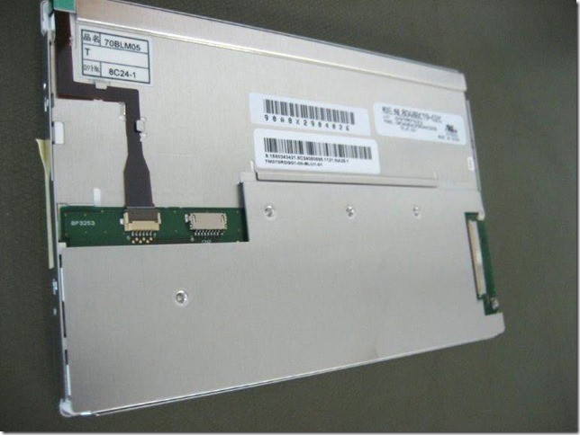 NL8048BC19-02C Industrial LCD Display , 800*480 Lcd Touch Screen Panel 550CD/M2 20 Pin