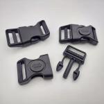 2.5cm Pet Collars Double Side Release Buckle POM 1 Inch Webbing Buckles