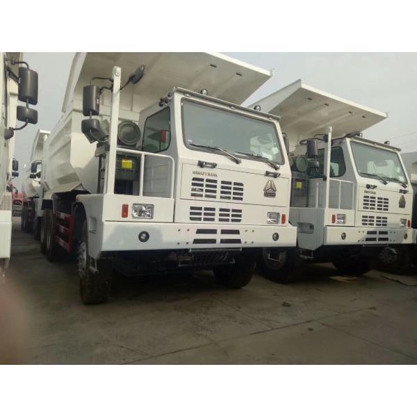 HOWO 50T Mining Dump Truck Sinotruck 6*4 450hp / Euro 2 Heavy Mining Tipper