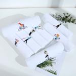 Embroidered 180gsm Custom Logo Quick-drying Sports Towel for Extended Outdoor