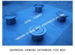 316L Stainless Steel Sounding Pipe Head For Marine Sewage Treatment Tank ,