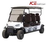 Lithium Battery Electric Golf Cart 48V 6 Seater Sightseeing Scooter
