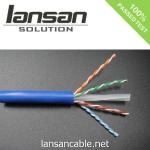 HDPE LSZH Cat6A Gigabit Lan Cable Al Foil Cat6a Communicate Cable