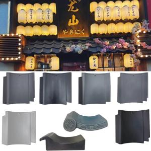 Wholesale Modern Japanese Metal Roof Tiles Lightweight and Durable Premium Clay Multiple Colors Perfect for Contemporary Designs from china suppliers