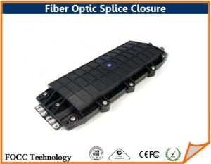 Wholesale Horizontal Four Cable Optical Fiber Cable Splice Closure / Fiber Optic Joint Box from china suppliers
