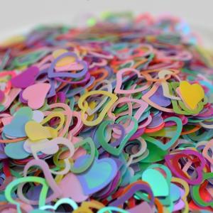 Wholesale 7MM Fashionable Style Double Heart Sequin for Valentine Opened from china suppliers