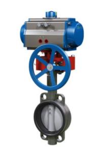 Wholesale Hydraulic Linkage Industrial Control Valves , Pneumatic Butterfly Valve from china suppliers