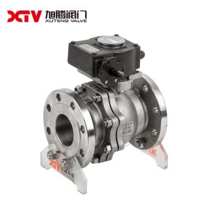 Wholesale F304 Stainless Steel High Platform Floating Ball Valve PN10-40 for Country Markets from china suppliers