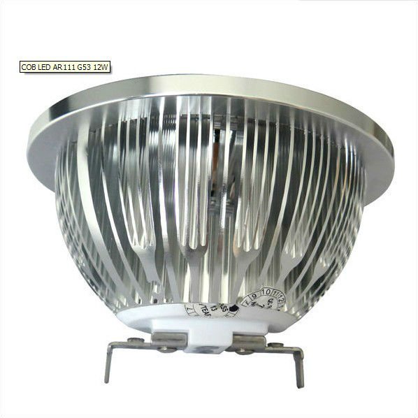 CE RoHS with Reflector isolated driver G53 base 12~24V 12W led AR111 COB spotlight