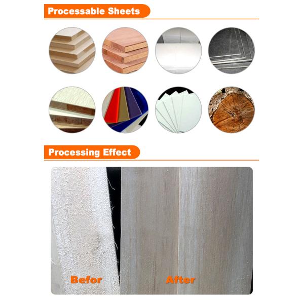 R-RP1000 Wood Board Sanding Machine for Professional Deburring and Primer Sanding