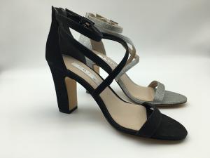 Wholesale SGS Leather Open Toe Sandals Women'S Single Strap Sandals With YKK Nylon Zipper from china suppliers