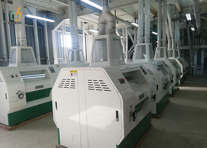 560kw Flour Mill Machinery 150T/D Compact Flour Mill