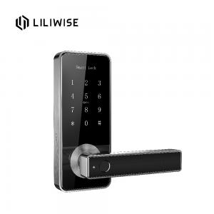 China Smart Code Door Lock Wireless Fingerprint Digital Touch Screen Code Password Intelligent Gate Door Locks on sale