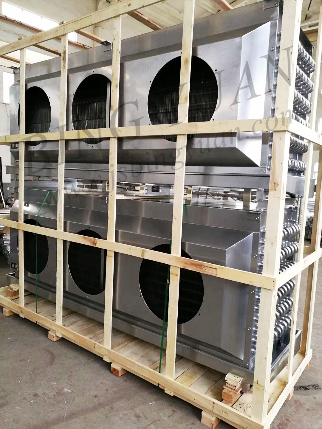 DJ Type Low Temperature Double Side Air Blow Evaporator, Cold Room Air Cooler evaporator