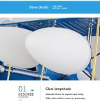 Children's room airplane pendent lamp lights cartoon Bedroom Boys Hanging Lamp