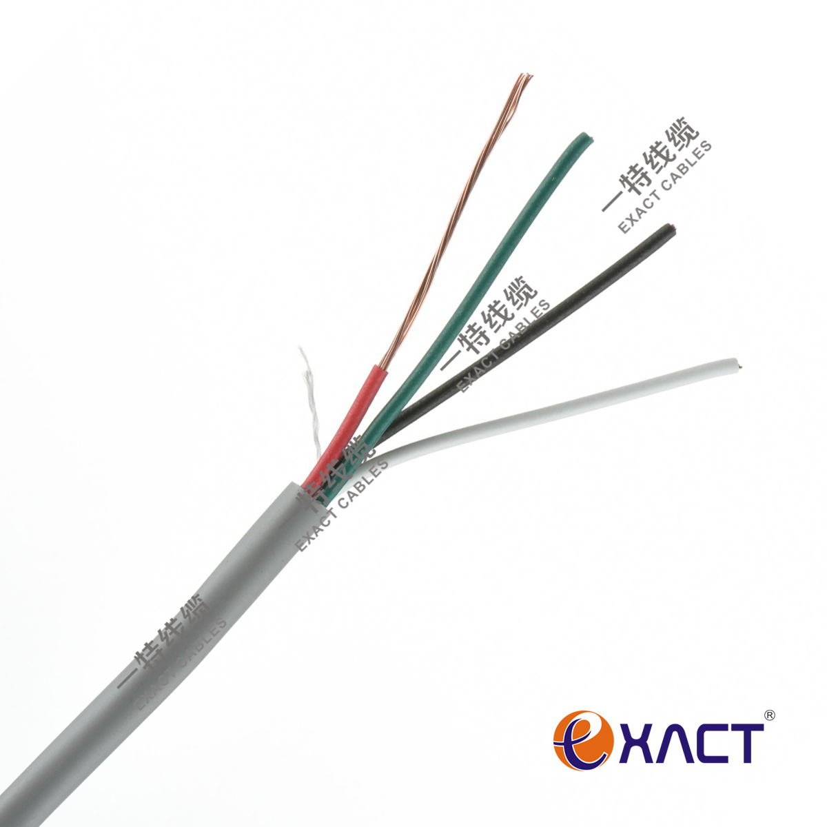 12x0.22mm2 Shielded Stranded LSF CPR Eca Control Cable for Public Address System